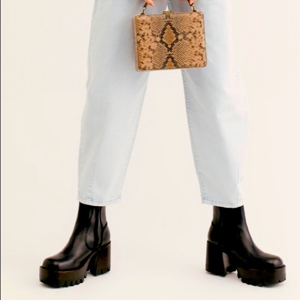 Jeffrey Campbell Preston Platform Ankle Boots